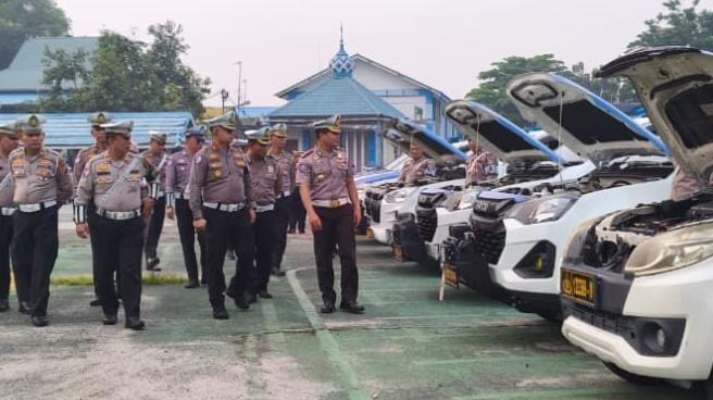 Resahkan Warga Ditlantas Polda Riau Tindak Tegas Knalpot Brong dan Balap Liar