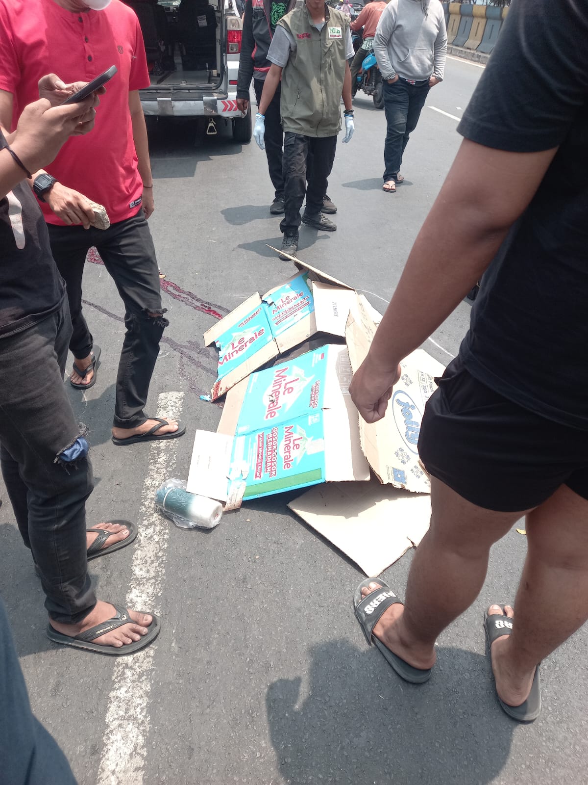 Diduga laka lantas: seorang wanita tewas di tempat