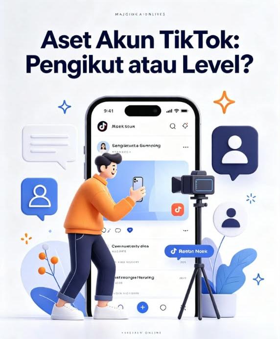 PANDUAN PENGGUNA TIKTOK: MEMAHAMI PENGIKUT DAN LEVEL