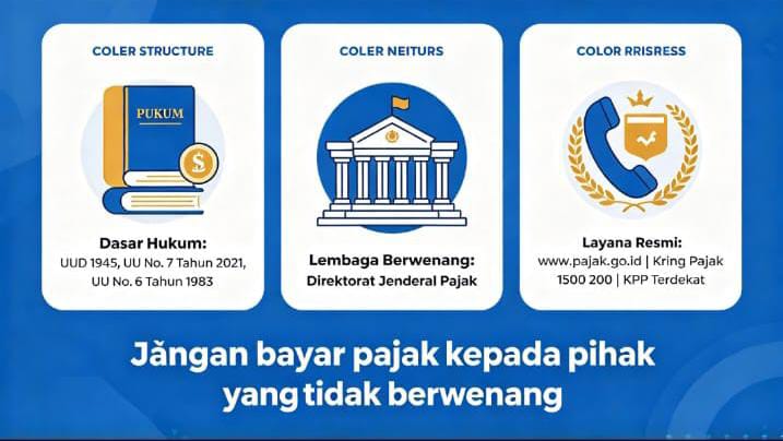 Masyarakat Diimbau: Kenali Jalur Resmi Perpajakan, Waspadai Pungutan Tidak Berwenang