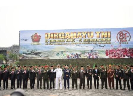 Upacara HUT Ke-81 TNI, Tekankan Profesionalisme dan Kesiapan Prajurit